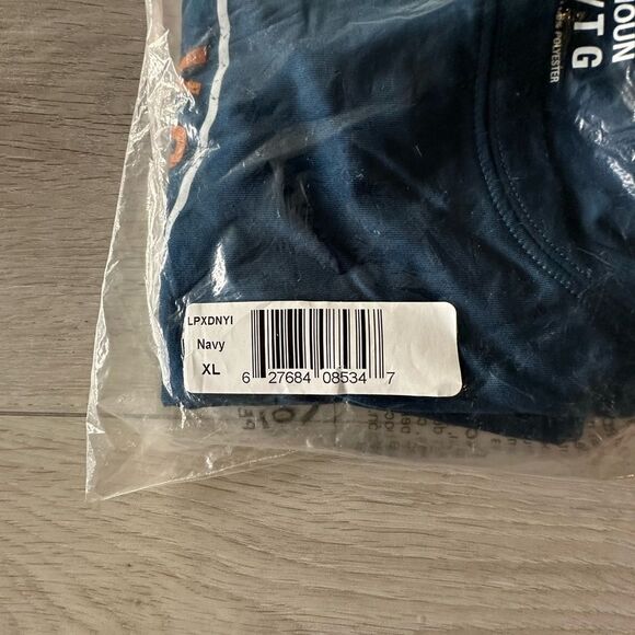 NHL Calhoun New York Islanders‎ Performance LS Rashguard Navy XL NWT IN PKG - Picture 4 of 5